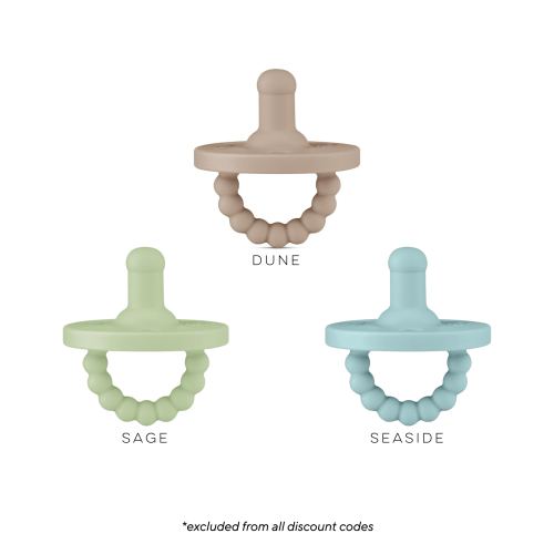 Cutie PAT Round (0m+) Pacifier Value 3 Packs