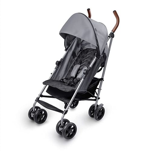 Summer Infant 3Dcore Convenience Stroller – Lightweight Baby Stroller with Steel Frame, Large Seat Area, Multi-Position Recline, Extra Large Storage Basket – Umbrella Stroller for Travel and More - Light Gray