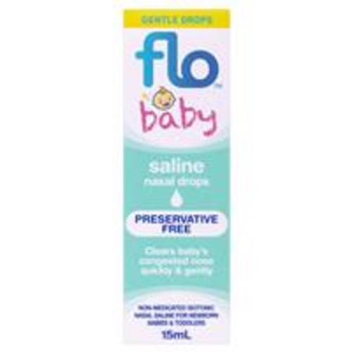 Buy Flo Baby Saline + Nasal Drops 15ml Online at Chemist Warehouse®