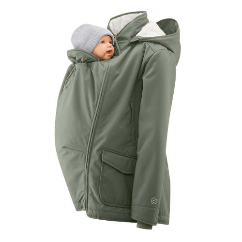 Mamalila Cosy Allrounder Agave Softshell Maternity and Babywearing – Little Zen One