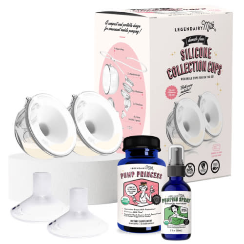 Legendairy Milk Pumping Essentials Bundle– Comfort & Milk Supply Support