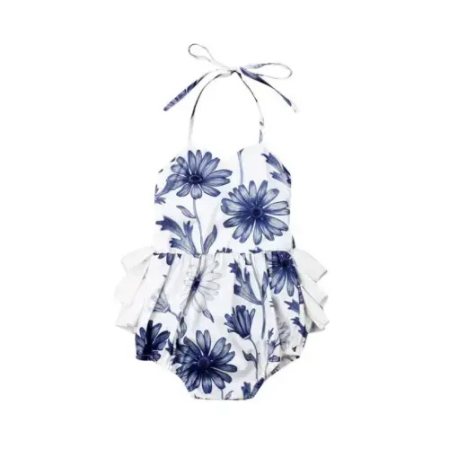 BLU Floral Romper - Hazel & Bo