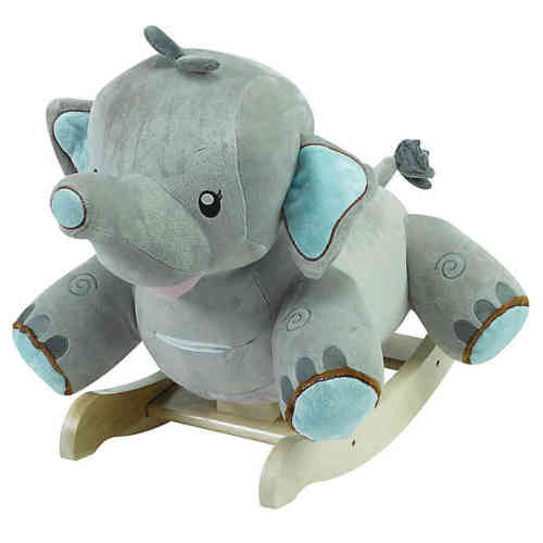 Rockabye™ Stomp the Elephant Musical Rocker
