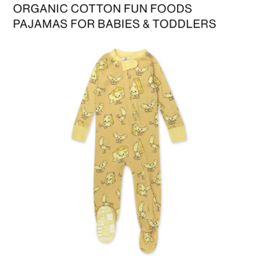 Organic Cotton Fun Foods Pajamas For Babies & Toddlers | Honest Baby Clothing