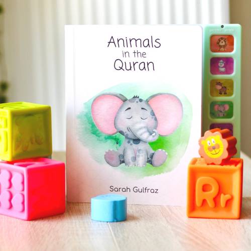 Animals In The Quran Sound Book - Muslim Kids Eid Gift Idea for New Muslim Baby Aqeeqah Gift Islamic Book Gifts for Muslim Kids Ramadan Gift
