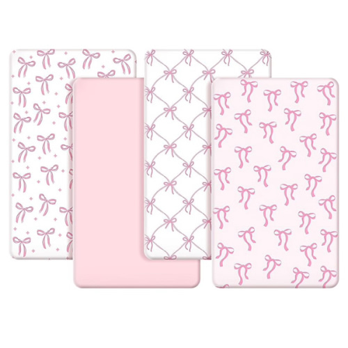Amazon.com : baby pink crib sheets girl