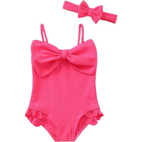 Mioglrie Baby Swimsuit Girl Infant Girl Bathing Suits Newborn One Piece Swimwear for Girls Summer Beach Swim Suit