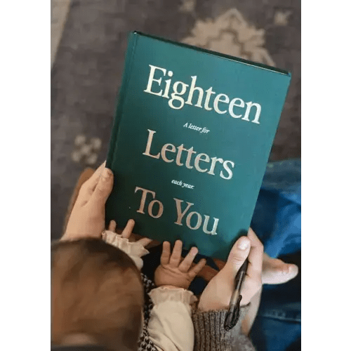 Eighteen Letters To You Journal by Jenessa Wait - Childhood Milestones