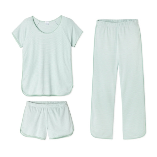 LAKE | Pima Cotton Pajamas | Parisian Green Pajama Bundle