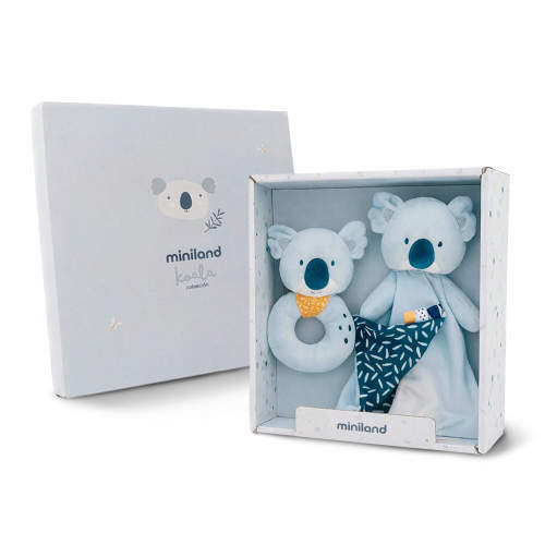 Baby Gift Set - Koala with Rattle and Lovey for Newborns Ages 0+– HABA USA