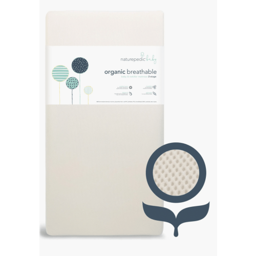 Naturepedic - Organic Breathable 2-Stage Crib Mattress