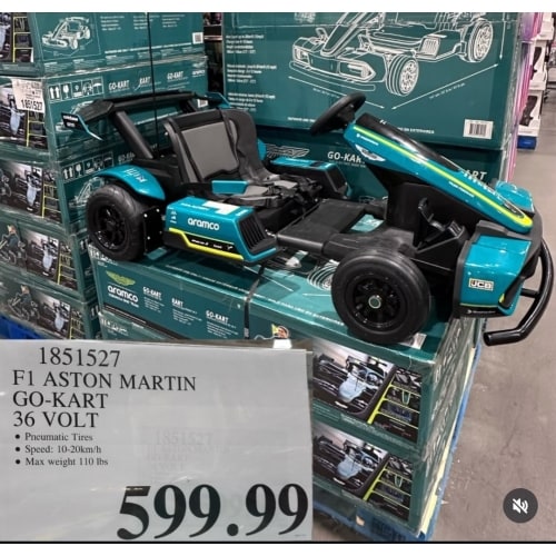 Aston Martin Formula One 36V Go-Kart