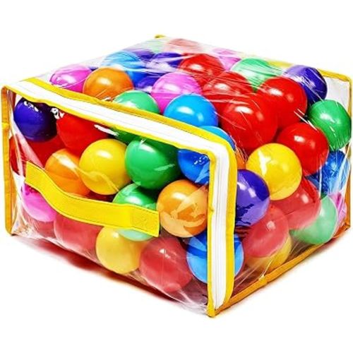 Ball Pit Balls, Plastic Toy Balls for Babies, Toddlers and Kids