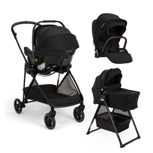 Nuna Pipa URBN Flex System, Stroller Seat + Bassinet Bundle