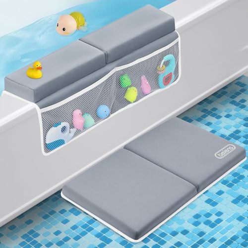 beiens Bath Kneeler and Elbow Rest Pad Set, 1.5-Inch Thick Memory Foam Pads