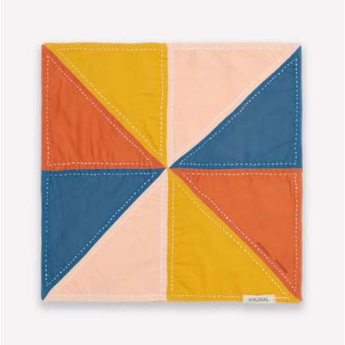 Colorblock Bandana Baby Bib