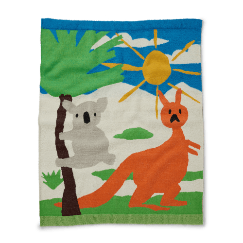 Fluffy Knit Baby Blanket / Yo's Country – Halcyon Nights