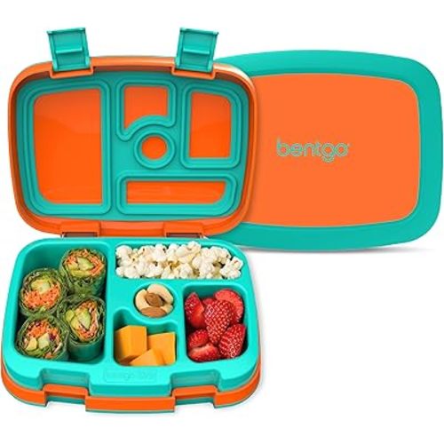 Bentgo Kids Bento-Style 5-Compartment Leak-Proof Lunch Box