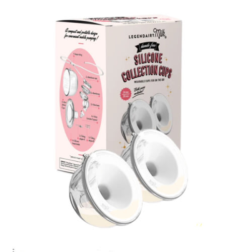 Silicone Milk Collection Cups | Legendairy Milk