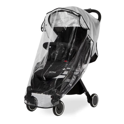 Clear Stroller Rain Cover, Universal Travel Weather Shield Breathable Baby Stroller Rain Cover for Windproof, Waterproof, Protect from Sun Dust Snow