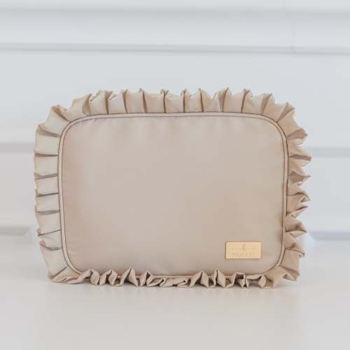 Ruffled Nylon XL Pouch – Hollis