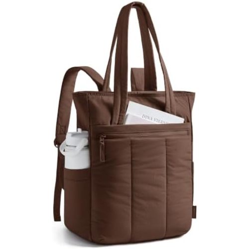BAGSMART Backpack for Women, 15.6 Inch Tote Backpack for Travel