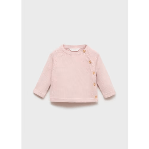 Buttons detail knit sweater - Kids | MANGO USA