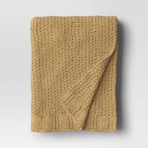 50"x60" Chenille Knit Throw Pillow - Threshold™