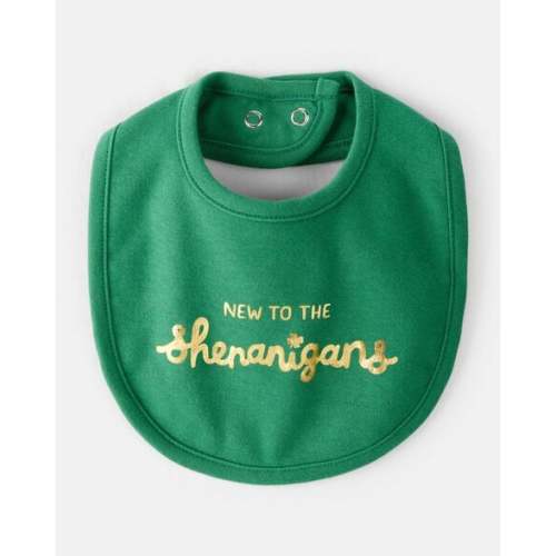 Baby St. Patricks Day Bib - Green | Carter's