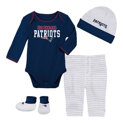 NFL New England Patriots Infant Boys' Layette Pant Set - 12M