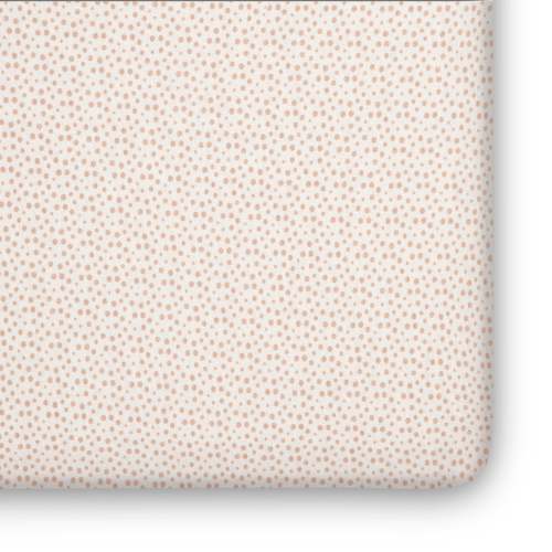 Dots Organic Jersey Cotton Crib Sheet and Changing Pad Cover Set | Bellini