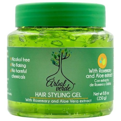 Arbol Verde Rosemary Hair Styling Gel, Long Lasting Hold