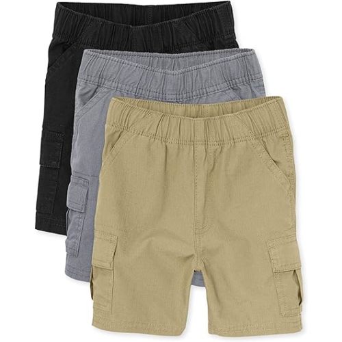 The Children's Place Baby Boys' Pull On Cargo Shorts
