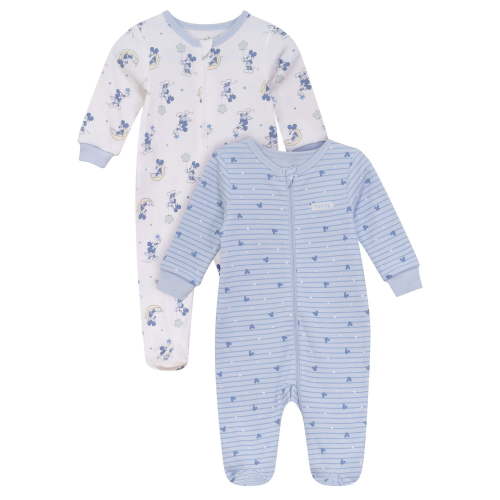 Disney Mickey Mouse Organic Cotton 2pc Footed Sleeper Set for Boys - Walmart.ca