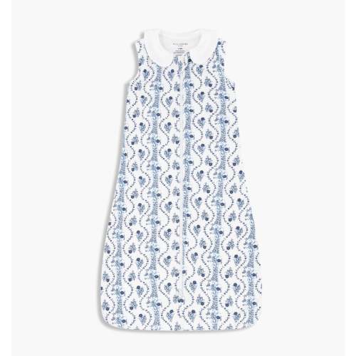 The Sleep Sack - Blue Vine Stripe - Hill House Home
