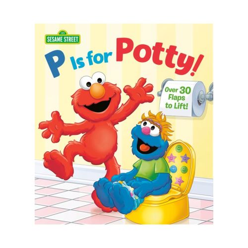 P Is for Potty! - (Sesame Street Board Books) by Lena Cooper (Hardcover)