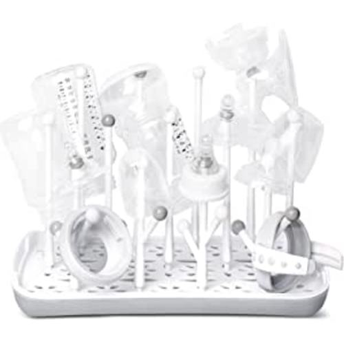 Baby Bottle Drying Rack, Large (Gray)