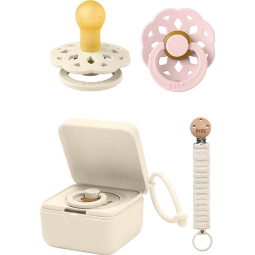 Pacifer, Pacifier Box & Pacifier Clip Set