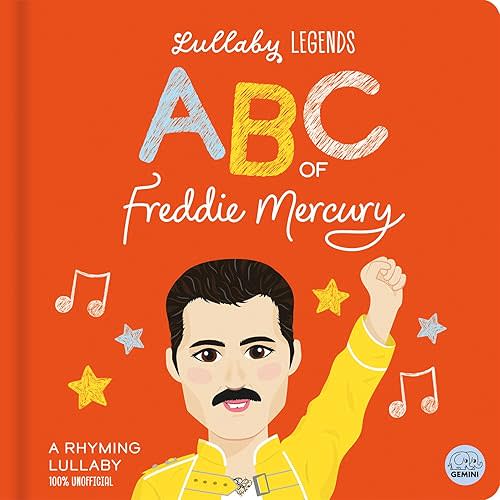 Lullaby Legends: ABC of Freddie Mercury: A Rhyming Lullaby Board book – July 8, 2025