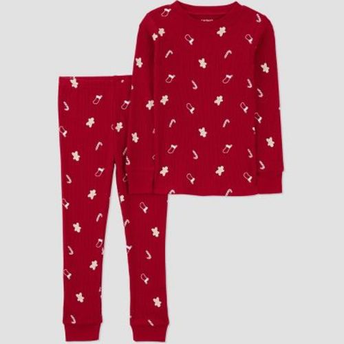 Carter's Just One You® Toddler 2pc Christmas Long Sleeve Cotton Pajama Set