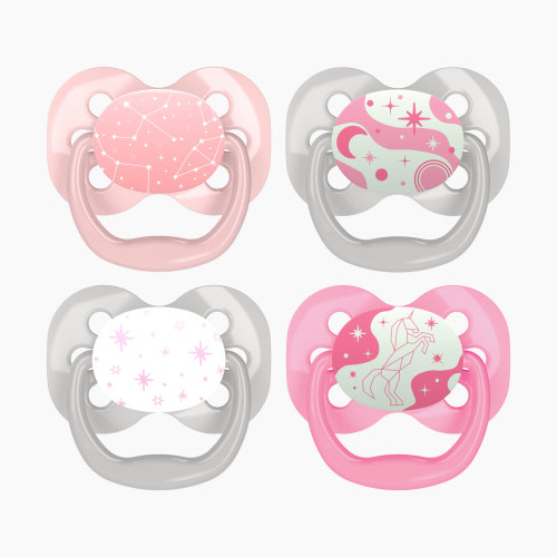 Dr. Brown's Advantage Pacifier (4-Pack) - Pink, 1