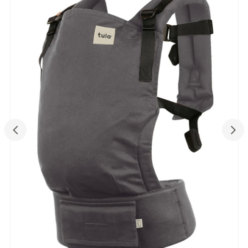 Graphite - Cotton Free-to-Grow Baby Carrier – Baby Tula US