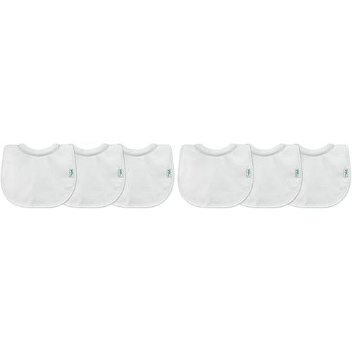 Green Sprouts Stay-dry Milk Catcher Bibs (6 Pack)