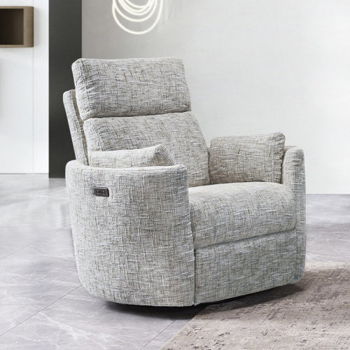 Latitude Run® Callendale Electric Power Swivel Rocker Recliner Chair With USB & Type-C Port & Reviews | Wayfair