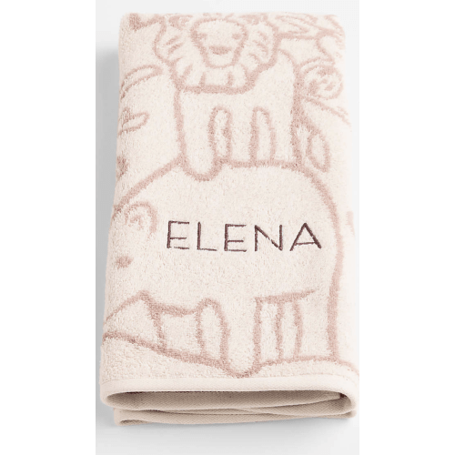 Explorer Dusty Rose Organic Cotton Kids Hand Towel
