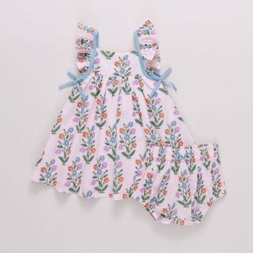 Ailee Dress Set, Pink Dewdrop