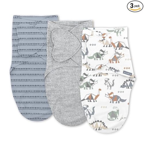 SwaddleMe by Ingenuity  0-3 Months - Dino Mite