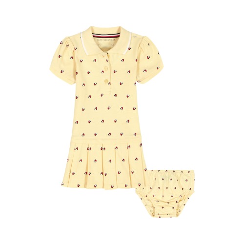 Tommy Heart Polo Dress & Bloomers