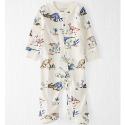 Baby Dinosaur Print Organic Cotton Sleep & Play Pajamas - Little Planet | Carter's