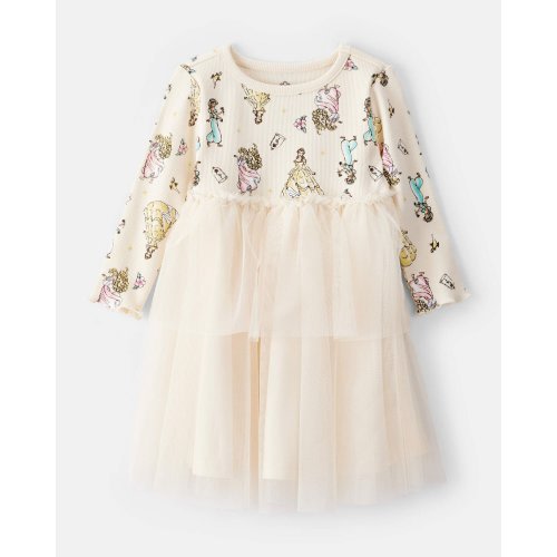 Baby Girl Disney Princess Long-Sleeve Tutu Dress - Carter's | Carter's